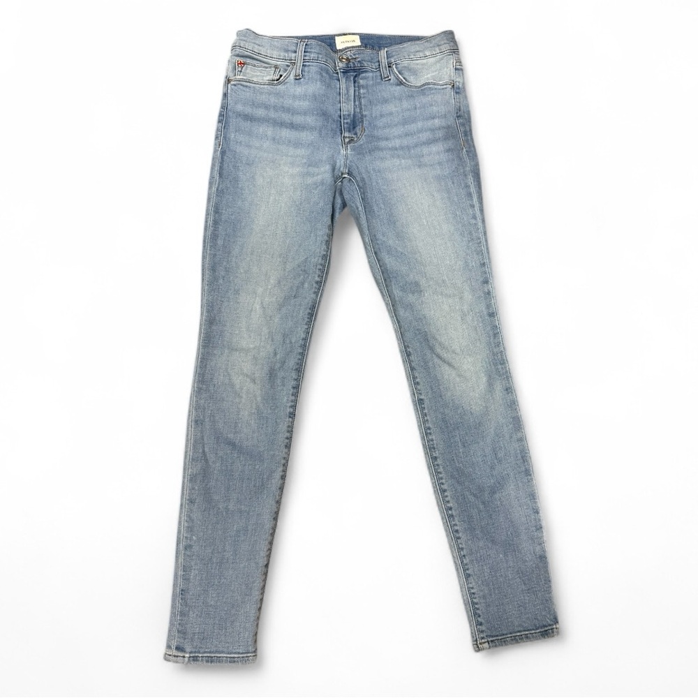 Hudson Natalie Midrise Skinny Ankle Jeans Light Wash Size 27 - Picture 3 of 4